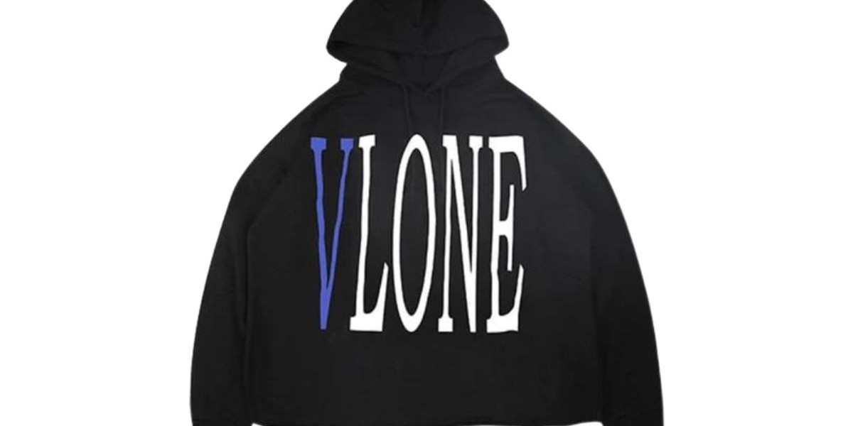 Vlone Text Message Hoodie Black