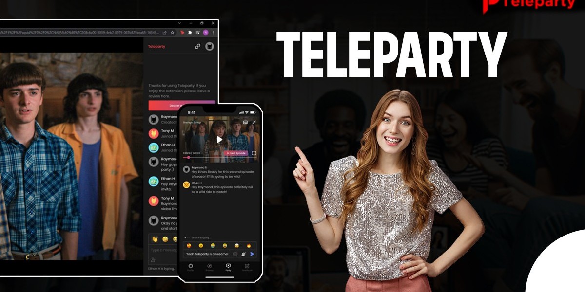 WATCH TOGETHER ONLINE WITH TELEPARTY EXTENSION FOR FREE