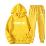 Brown Essentials Tracksuit