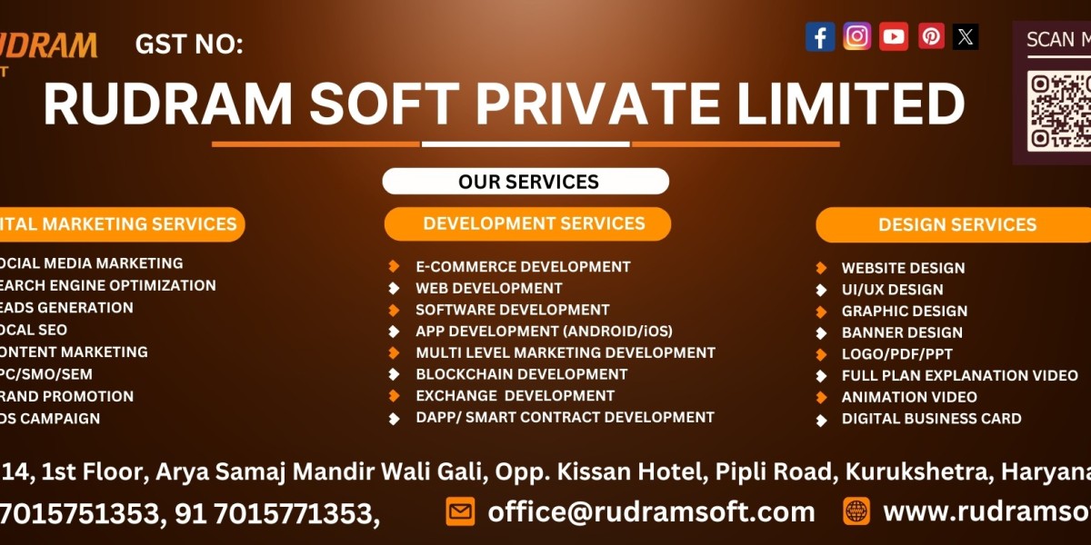 Rudramsoft: Premier Software, Digital Marketing & Design Services