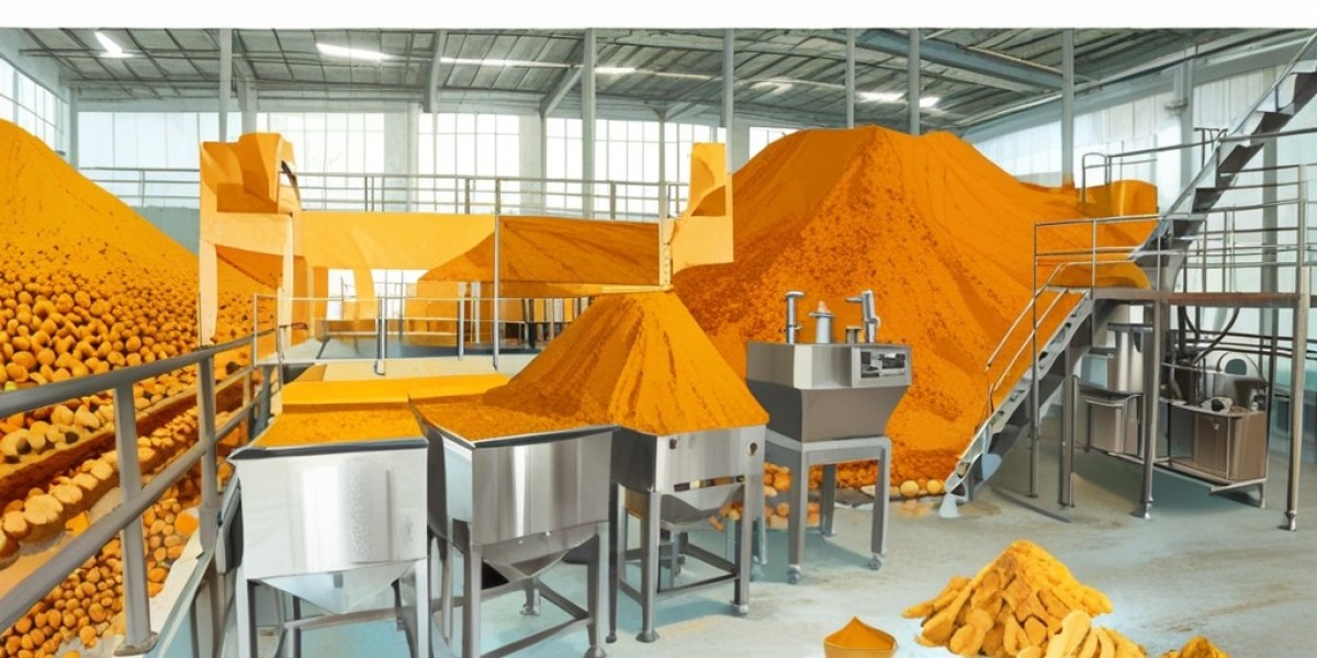 Turmeric Processing Manufacturing Plant Project Report 2025: Machinery and Raw Materials