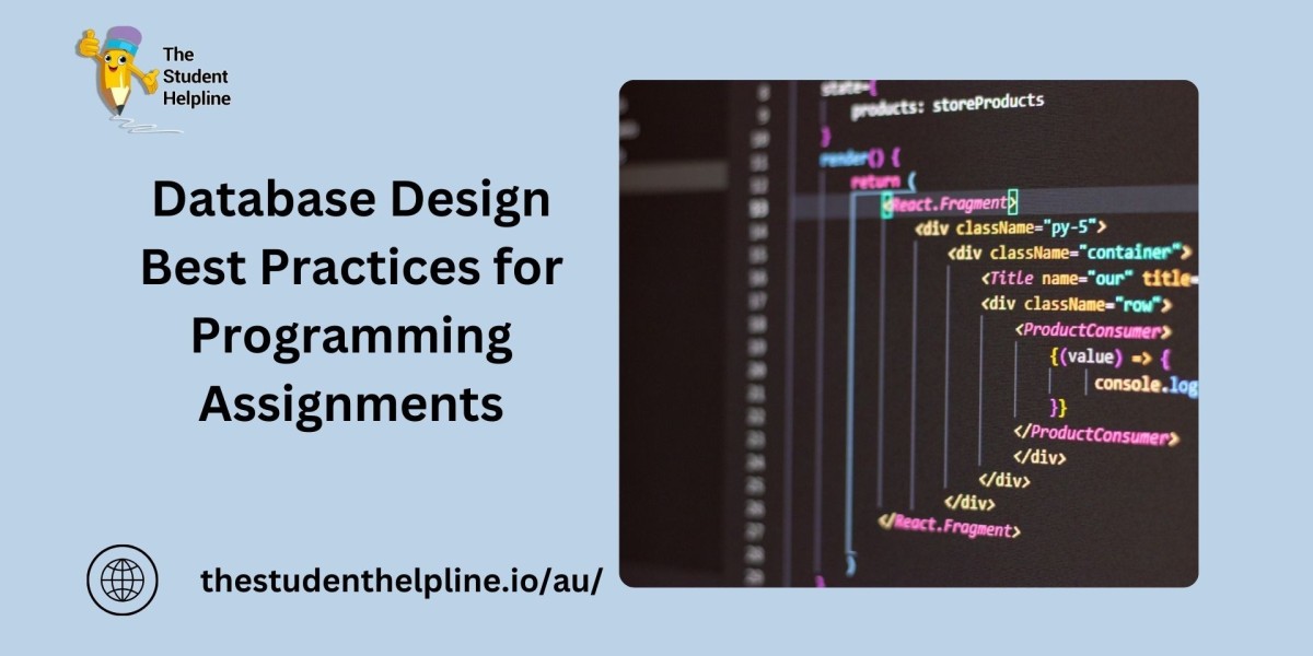 Database Design Best Practices for Programming Assignments