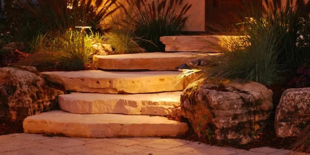 Enhance Your Outdoors with Stunning and Durable Sandstone Steps