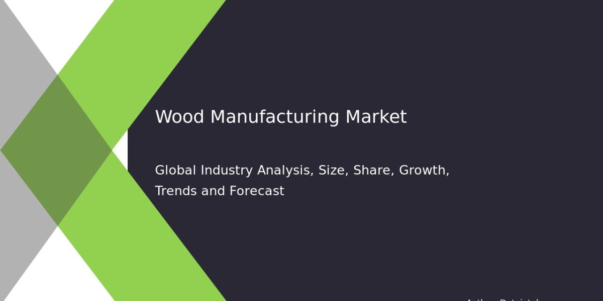 Wood Manufacturing Market Forecast, Growth, and Analysis 2032