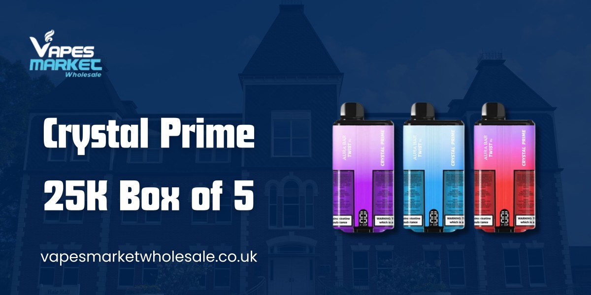 Crystal Prime 25K Box of 5 – Your Ultimate Guide to Best Disposable Vapes