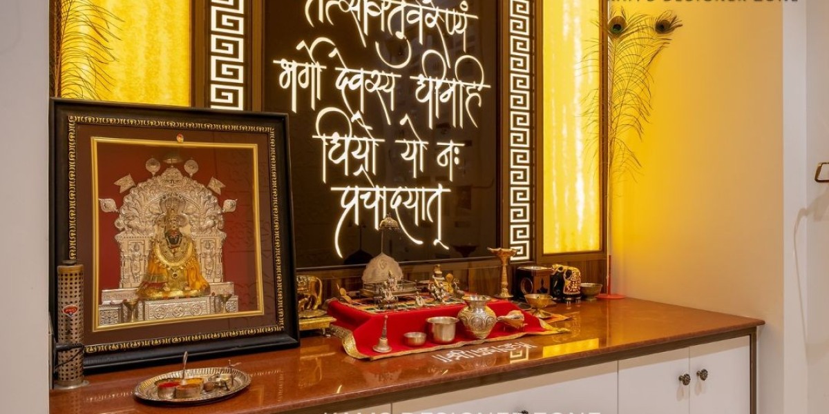 Beautiful Pooja Room Design Ideas from Kams Designer Zone