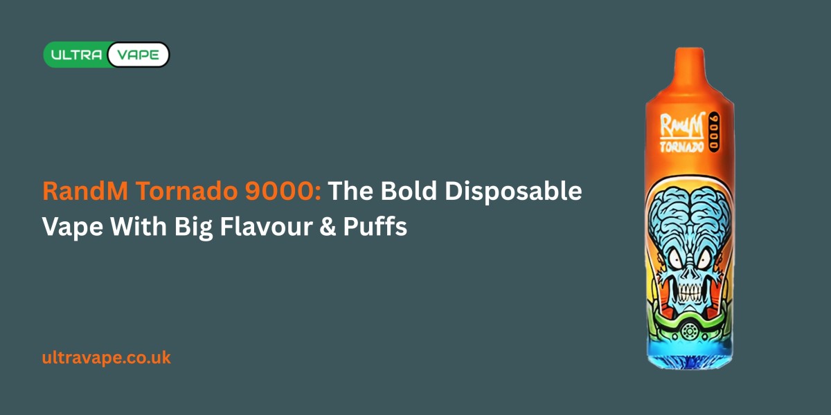 RandM Tornado 9000: The Bold Disposable Vape With Big Flavour & Puffs