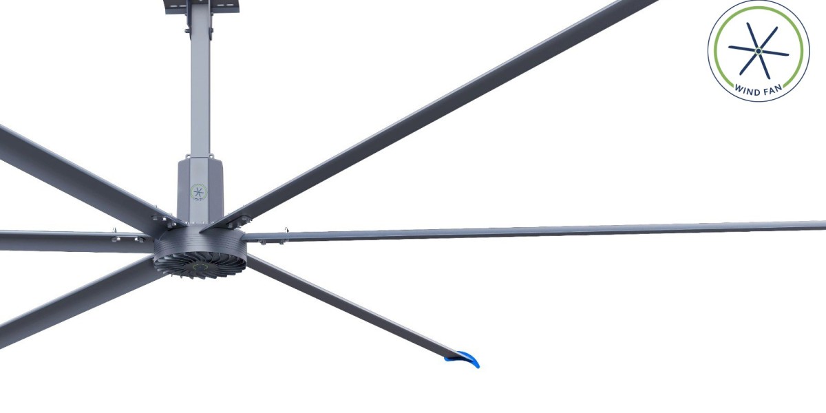HVLS Ceiling Fans | High-Volume, Low-Speed Fans for Large Spaces