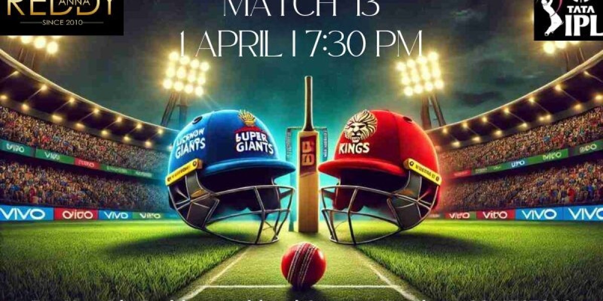 Cricket Fever with Reddy Anna Book ID: LSG vs PBKS - A Thrilling Encounter in the 13th IPL Match 2025.
