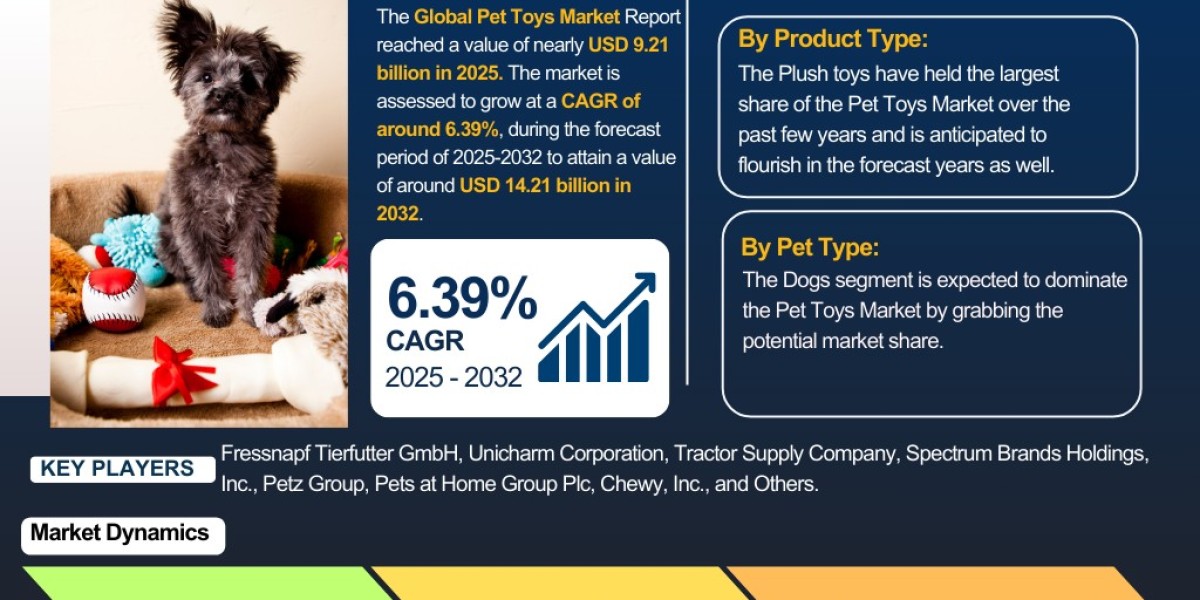 Pet Toys Market Insights: Trends, Growth, and Forecast to 2032 – The Report Cube