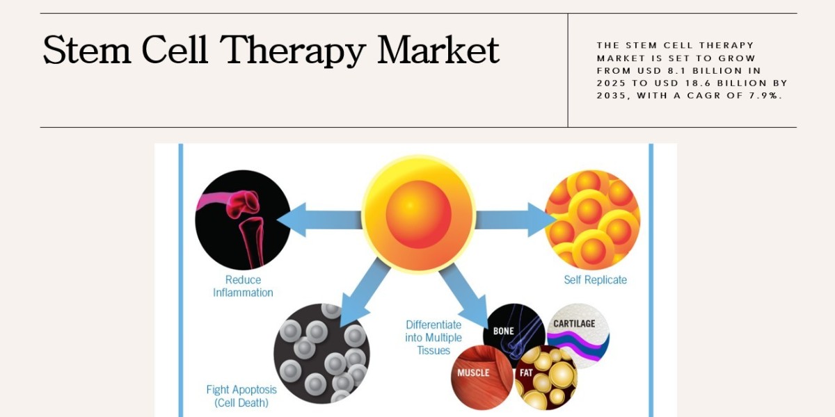 A Decade of Growth: Stem Cell Therapy Market to Double by 2035