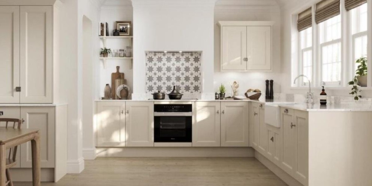 Cream Kitchen Cabinets An Elegant Choice For Open Kitchen Concept
