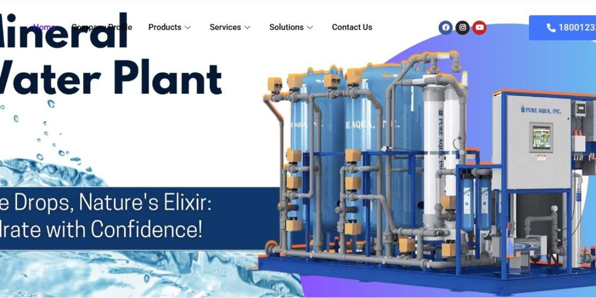 Mineral Water Plant Manufacturer in Punjab - blueewatersolution.com