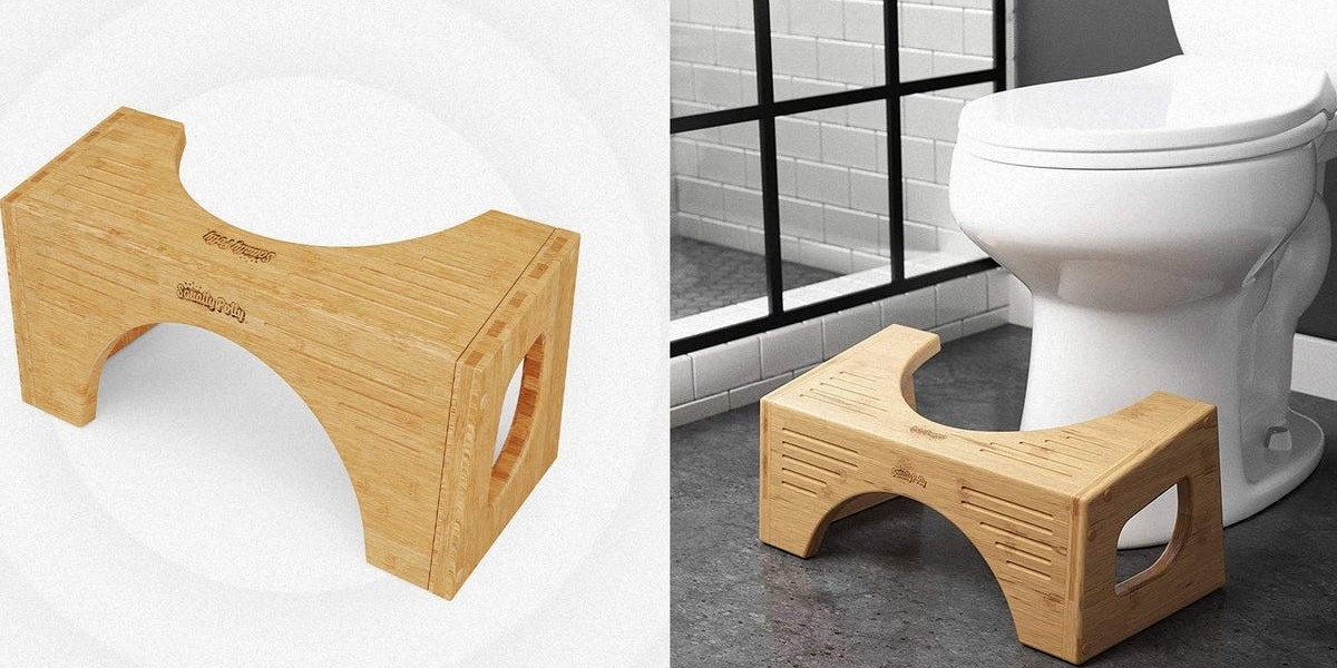The Wellness Benefits of a Wooden Toilet Stool