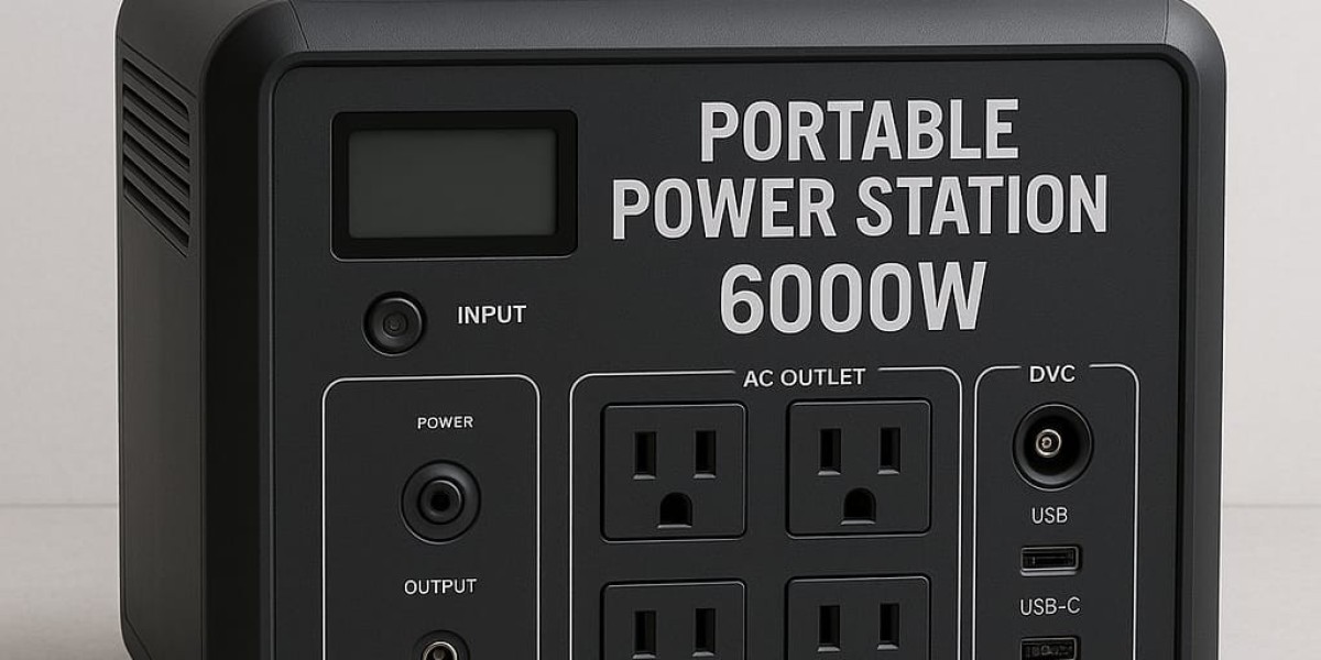 The Ultimate Guide to Choosing a Portable Power Station 6000W: Power on the Go!