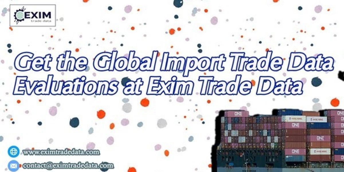 Get the Global import trade data evaluations at Exim Trade Data