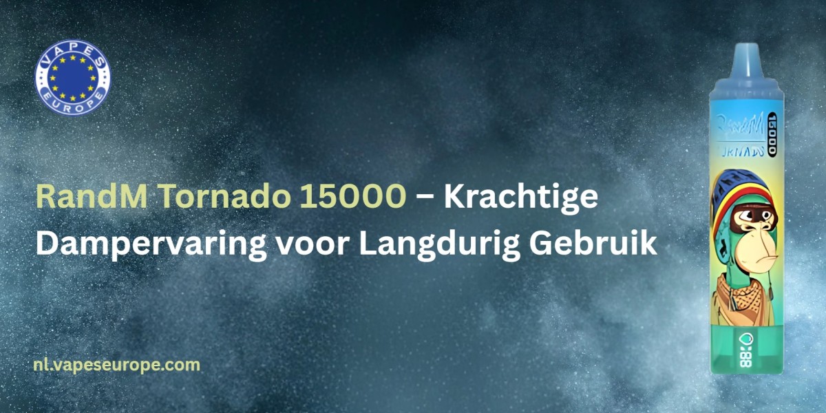 RandM Tornado 15000 – Krachtige Dampervaring voor Langdurig Gebruik