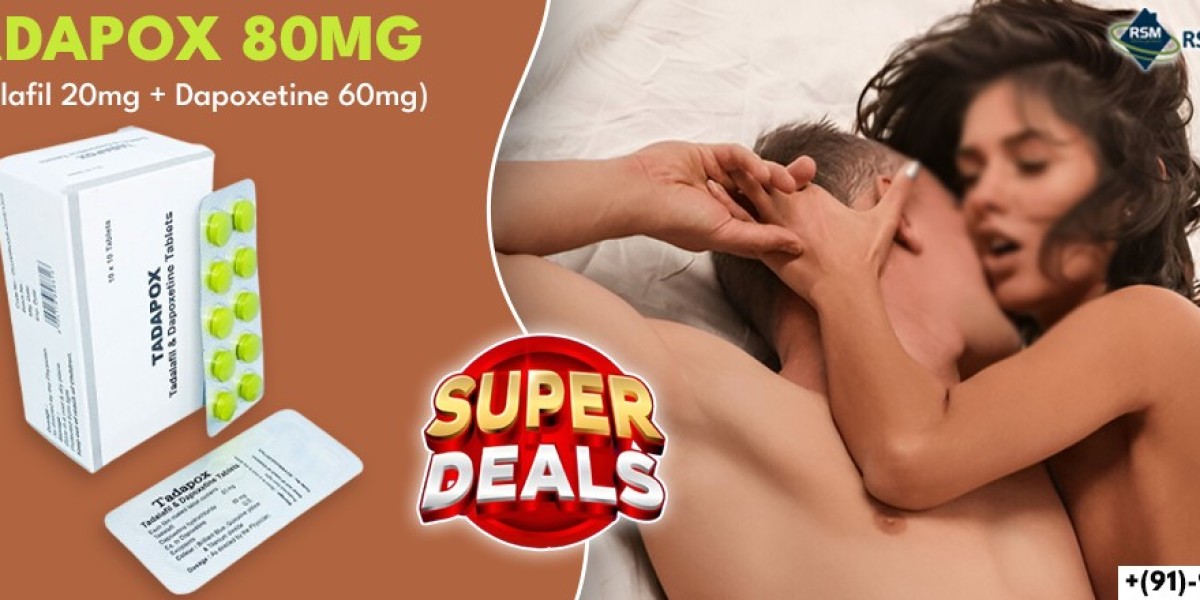A Constant Fix for Male Sexual Health Issues With Tadapox 80mg||Same Day Delivery