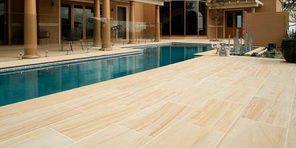Why Sandstone Pavers Are Ideal for Patios, Pathways, and Pool Areas