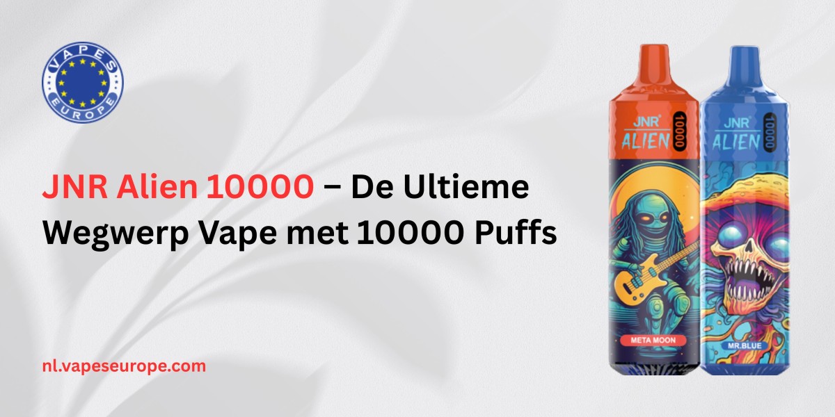 JNR Alien 10000 – De Ultieme Wegwerp Vape met 10000 Puffs