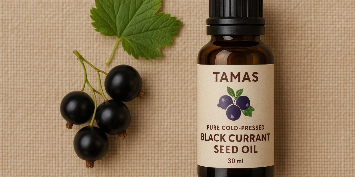 Tamas Pure Cold-Pressed Black Currant Seed Oil 30ml | Rich in Omega-3 & Antioxidants | Tamaspureayurveda