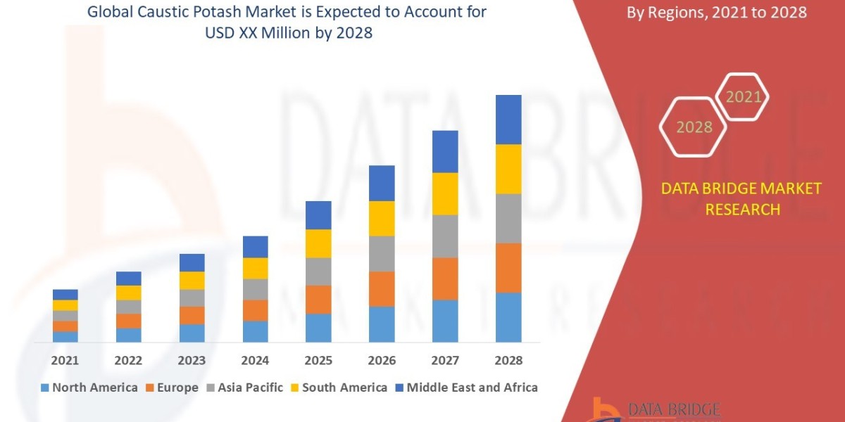 Caustic Potash Market will witness a CAGR of 3.90% for the forecast period of 2021-2028