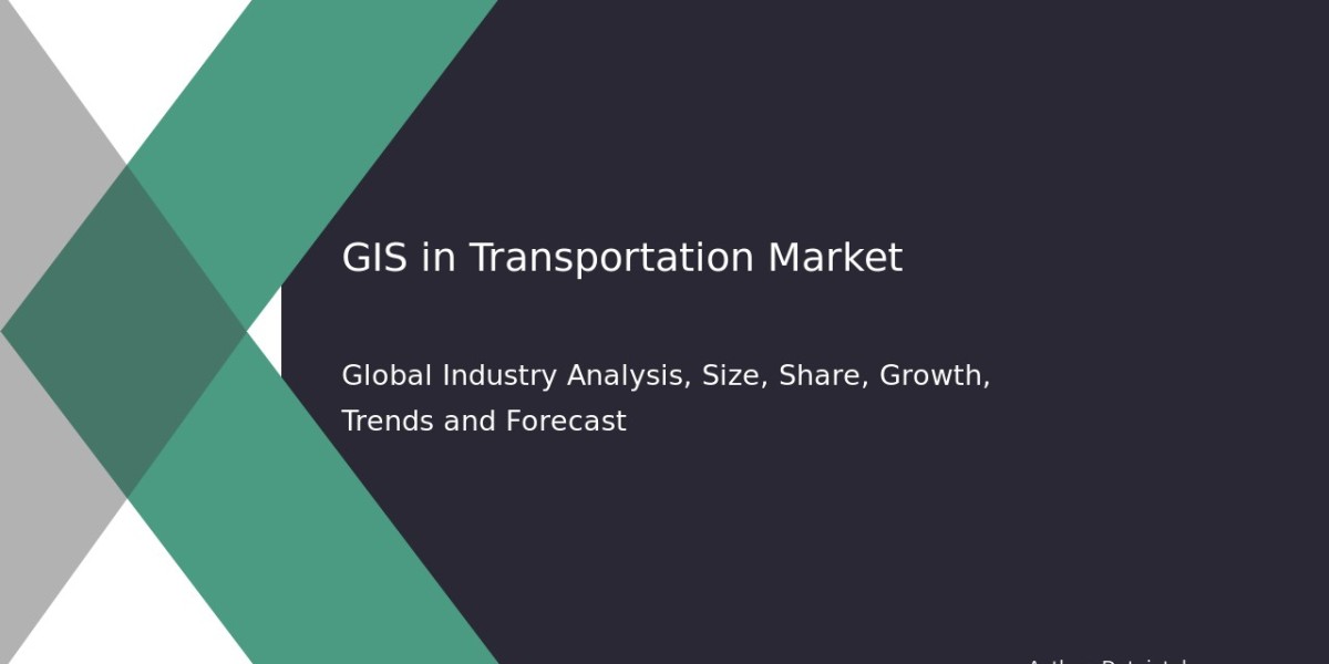 GIS in Transportation Market Share Study and Forecast 2032