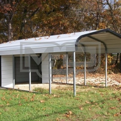 Carport | Regular Roof | 12W x 26L x 6H Utility Carport Profile Picture