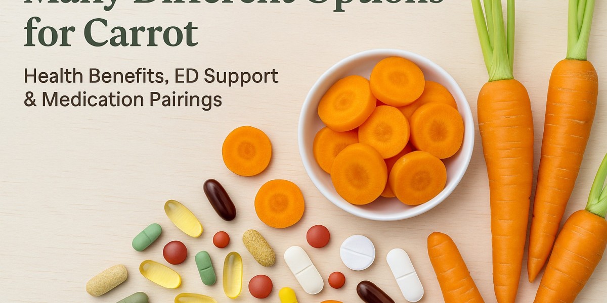 Many Different Options for Carrot