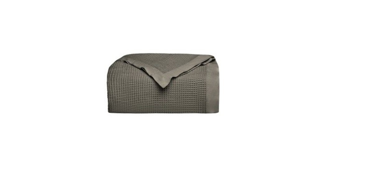Cozy Up Sustainably with the Bamboo Waffle Blanket by Casas Bamboo