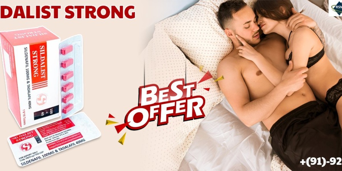 End Erectile Struggles with a Superb Remedy With Sildalist Strong||50% Discount & Same Day Delivery