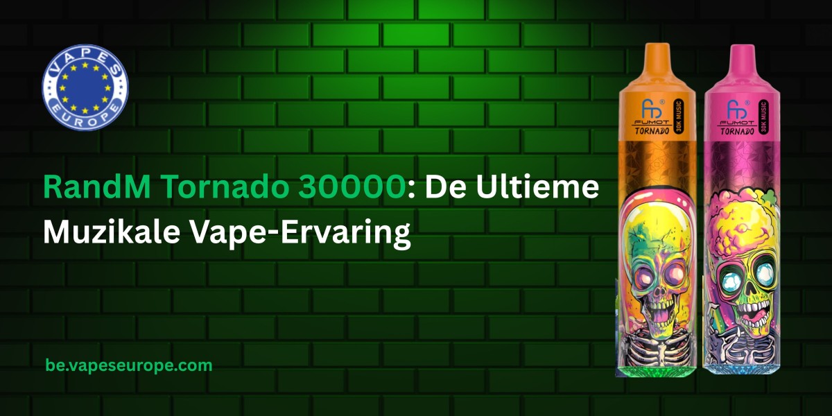 RandM Tornado 30000: De Ultieme Muzikale Vape-Ervaring