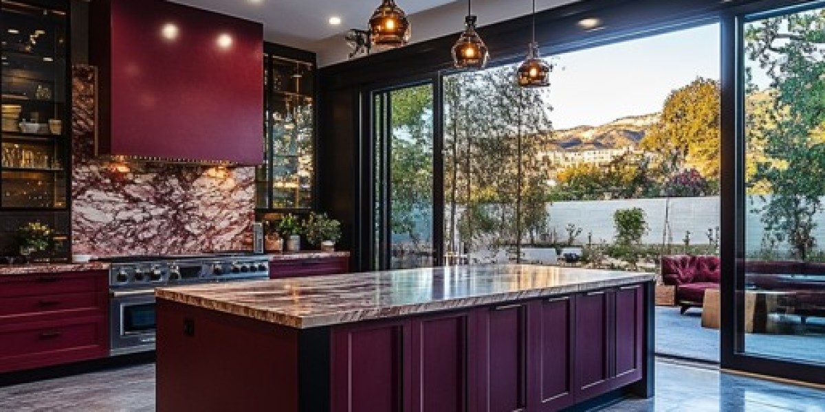 Burgundy Kitchen Cabinets That Redefine Bold Elegance