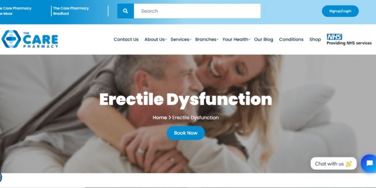 Regain Confidence with the Best Erectile Dysfunction Treatment at The Care Pharmacy