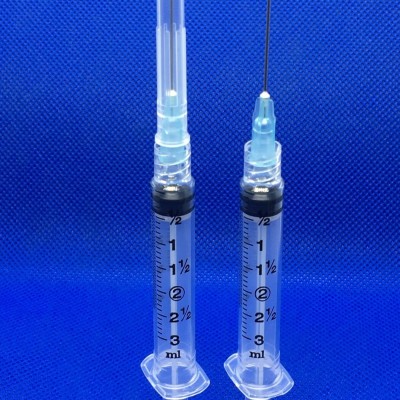 Dynarex Syringe with Needle – 3mL Luer Lock, Sterile, Box of 100 Profile Picture