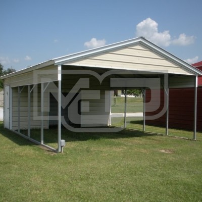 Carport | Vertical Roof | 20W x 26L x 7H Utility Profile Picture