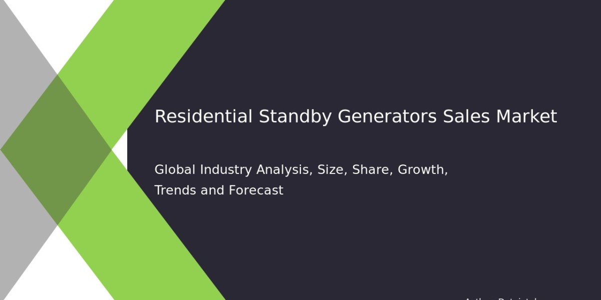 Emerging Trends in Residential Standby Generators Market 2032