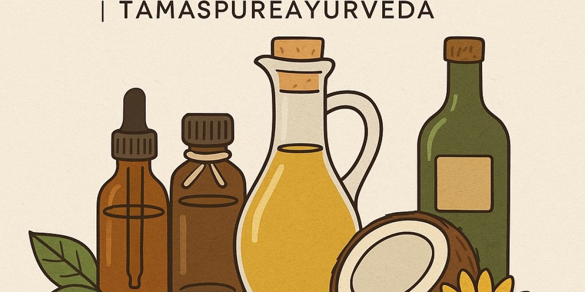 Essential & Cold Pressed Oils | Natural Wellness with Tamaspureayurveda