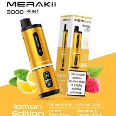 Merakii 3000 Puffs Disposable Vape 4 in 1 Edition Profile Picture