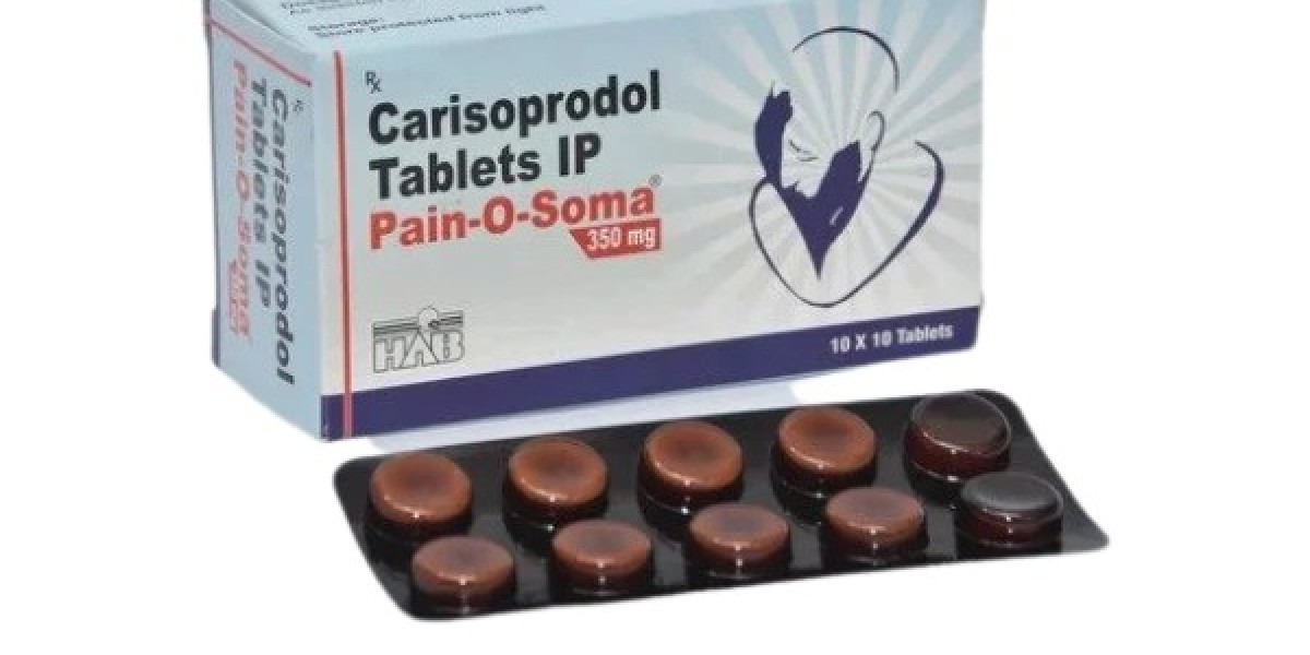 The Role of Pain O Soma 350mg in Treating Muscle Spasms